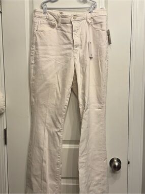 Good American Cloud White Denim Piece